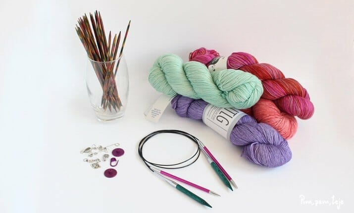 Herramienta para empezar a tejer