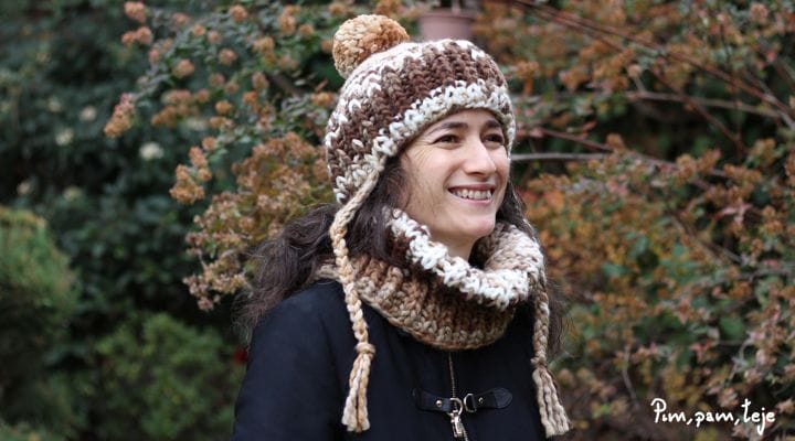 Cómo tejer un cuello de punto inglés