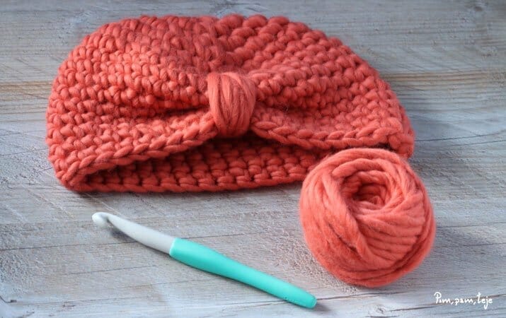 Cómo tejer un gorro tipo indio a ganchillo