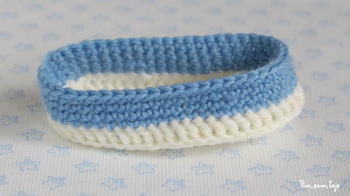 Mocasines ganchillo para bebés.| Un patrón gratuito de Pim, pam, teje