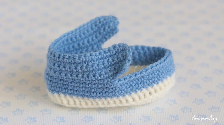 Cómo tejer unos mocasines de ganchillo para bebé