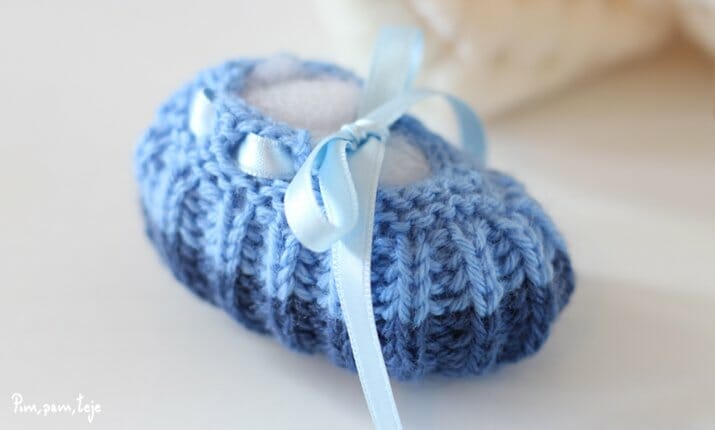 Como tejer patucos para bebés prematuros
