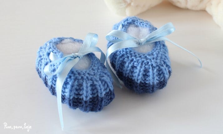 Como tejer patucos para bebés prematuros