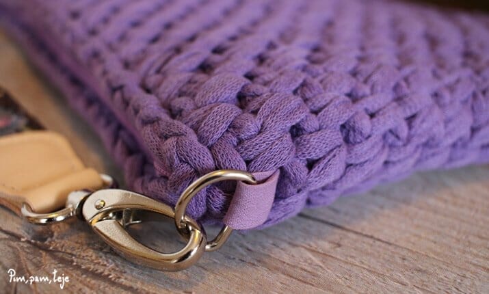 Bolso de trapillo para ordenador portátil Bolso de trapillo para ordenador portátil