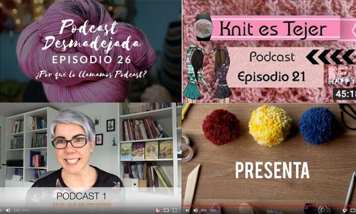 Podcast de tejido en español