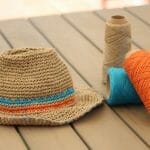 Sombrero Egeo: un sombrero de ganchillo