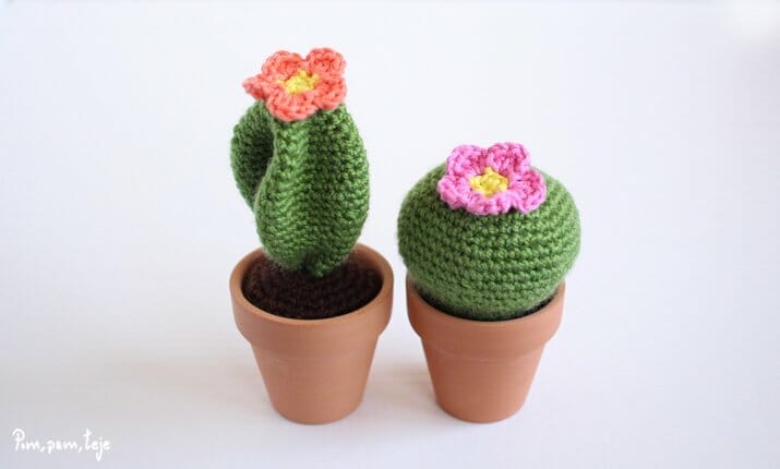 Patrón cactus amigurumi