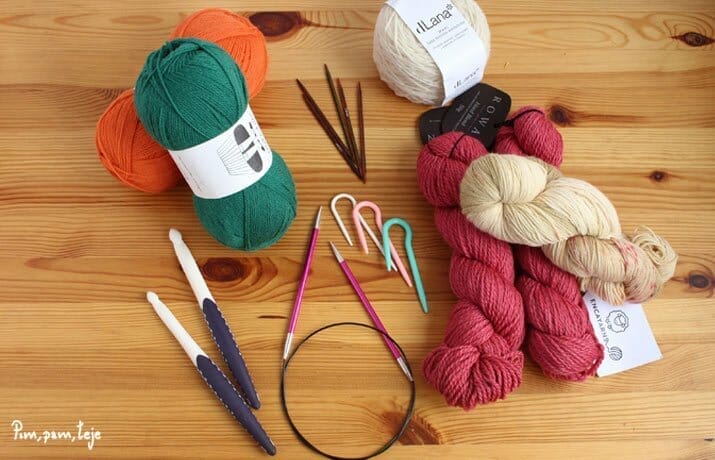 maníaco Ciro Inflar Dónde comprar lanas y agujas de tejer online | Pim, pam, teje