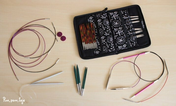 Qué agujas comprar para empezar a tejer a dos agujas