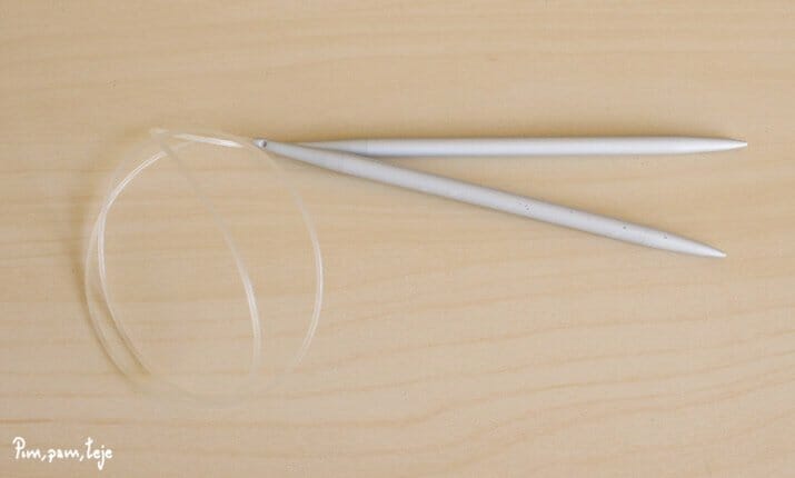 Agujas circulares clásicas metal