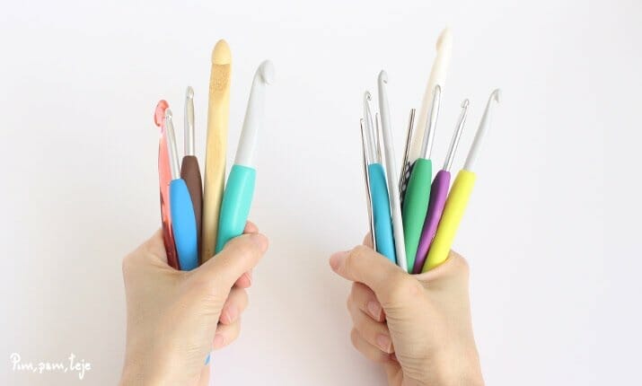 Qué aguja comprar para empezar a hacer ganchillo