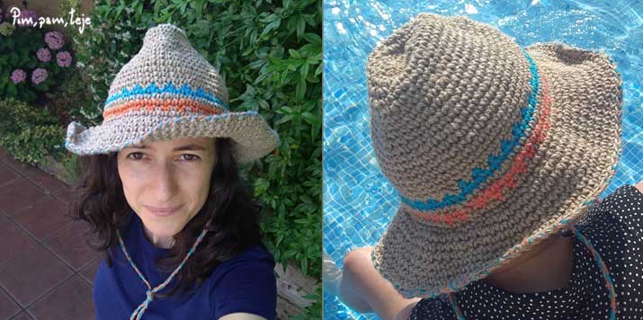 Sombrero de ganchillo