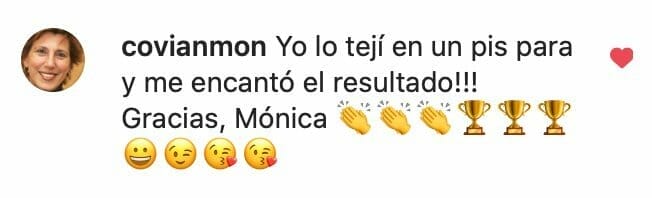 Seis patrones cortos para aprender tejiendo opiniones