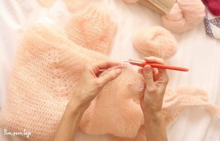 CONSEJOS PARA TEJER MOHAIR CON GANCHILLO