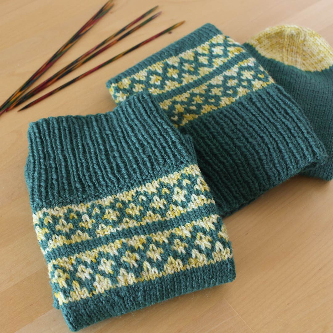 aprender a tejer stranded colorwork