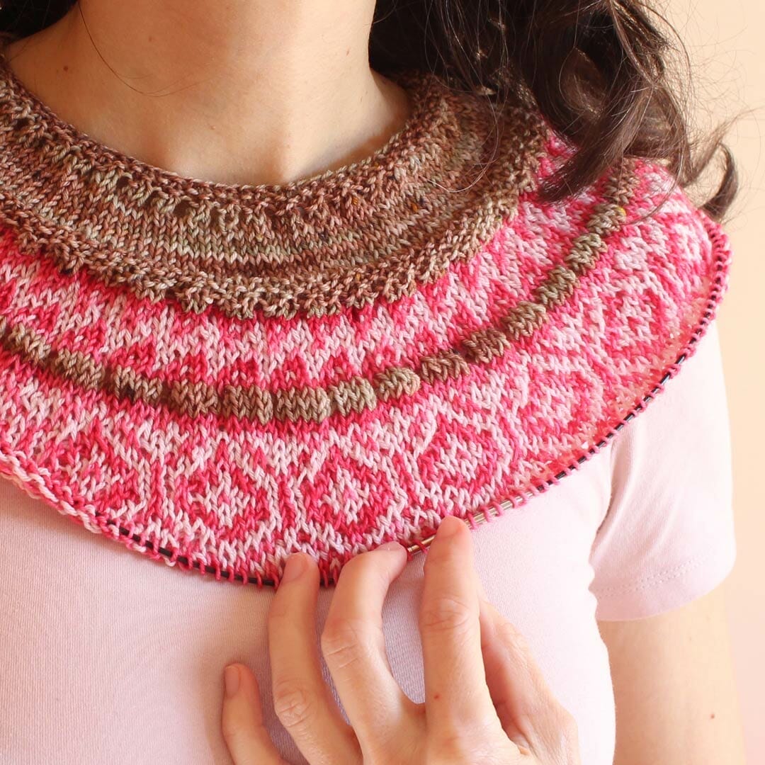 Aprender a tejer stranded colorwork