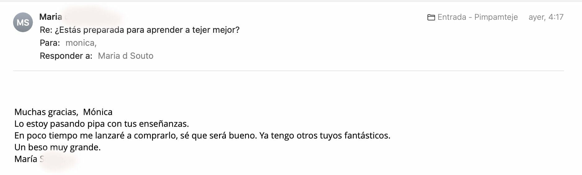 Cursos online para aprender a tejer