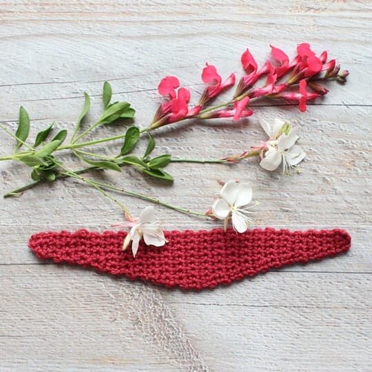 Como tejer un chal de ganchillo triangular de extremo a extremo.