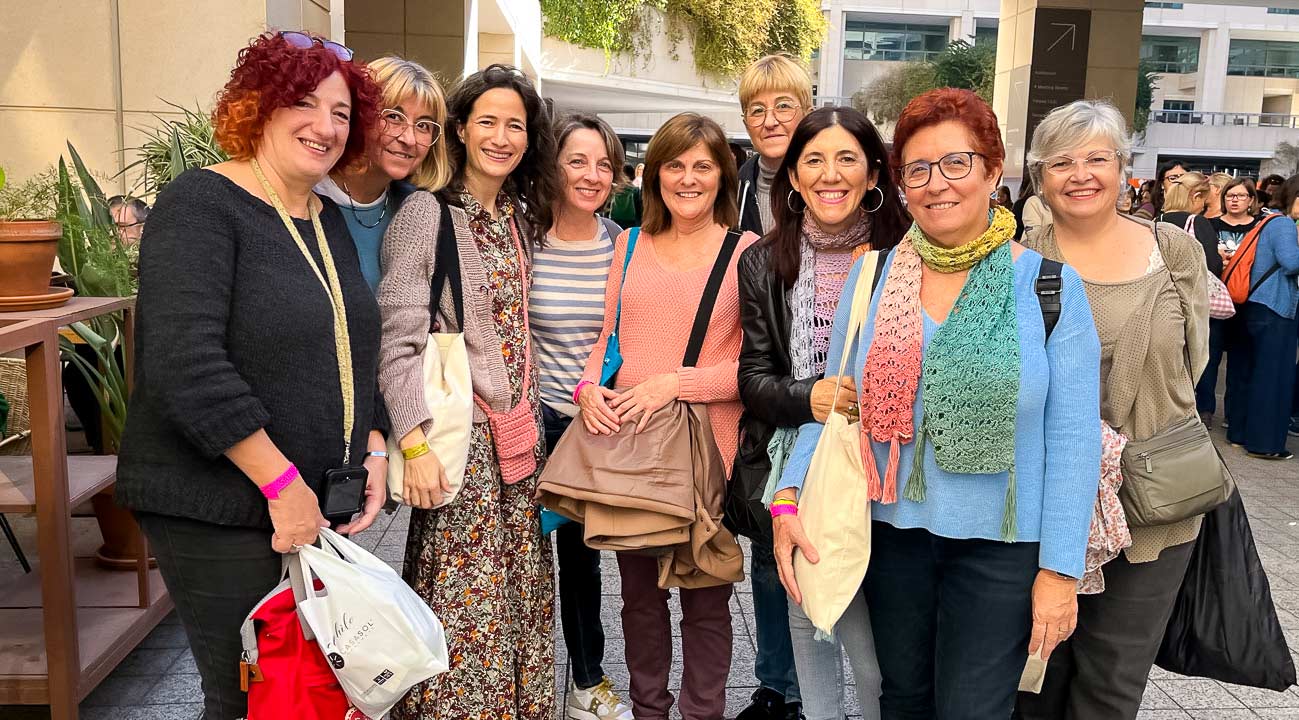 Encuentro de Tejedoras Felices en Barcelona Knits