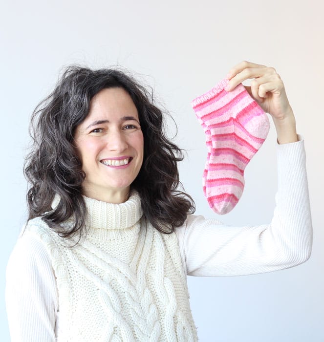 Aprender a tejer calcetines curso online