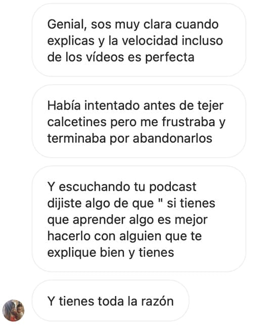 Aprender a tejer calcetines curso online