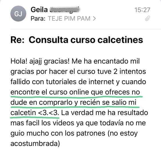 Aprender a tejer calcetines curso online