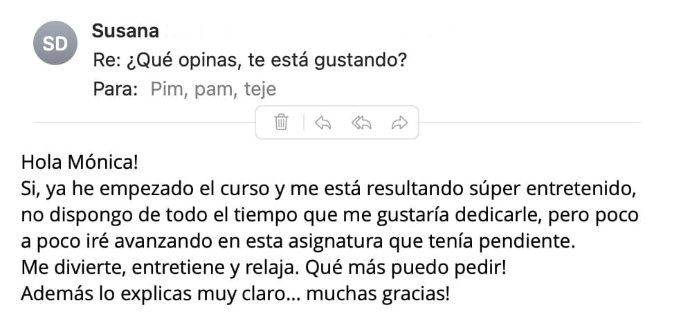 Curso aprender ganchillo opiniones