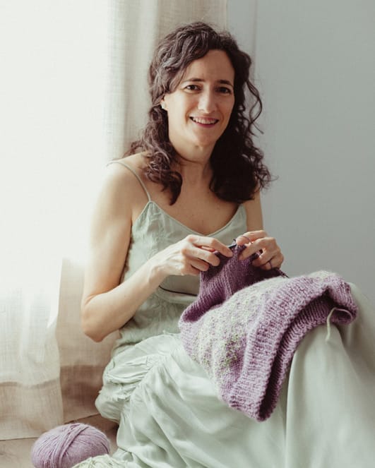 Curso online para aprender a tejer a dos agujas