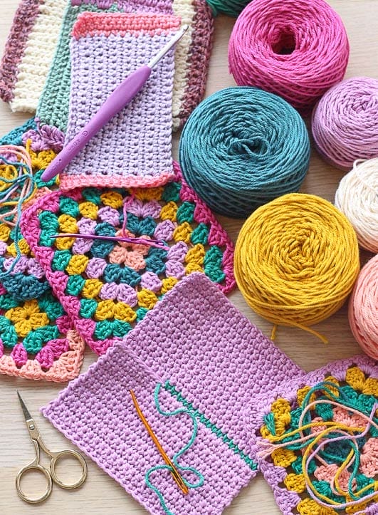 Aprender a hacer costuras y acabados en ganchillo