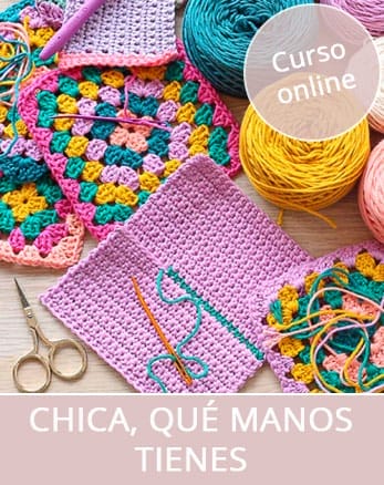Curso online para Aprender a hacer costuras y acabados en ganchillo